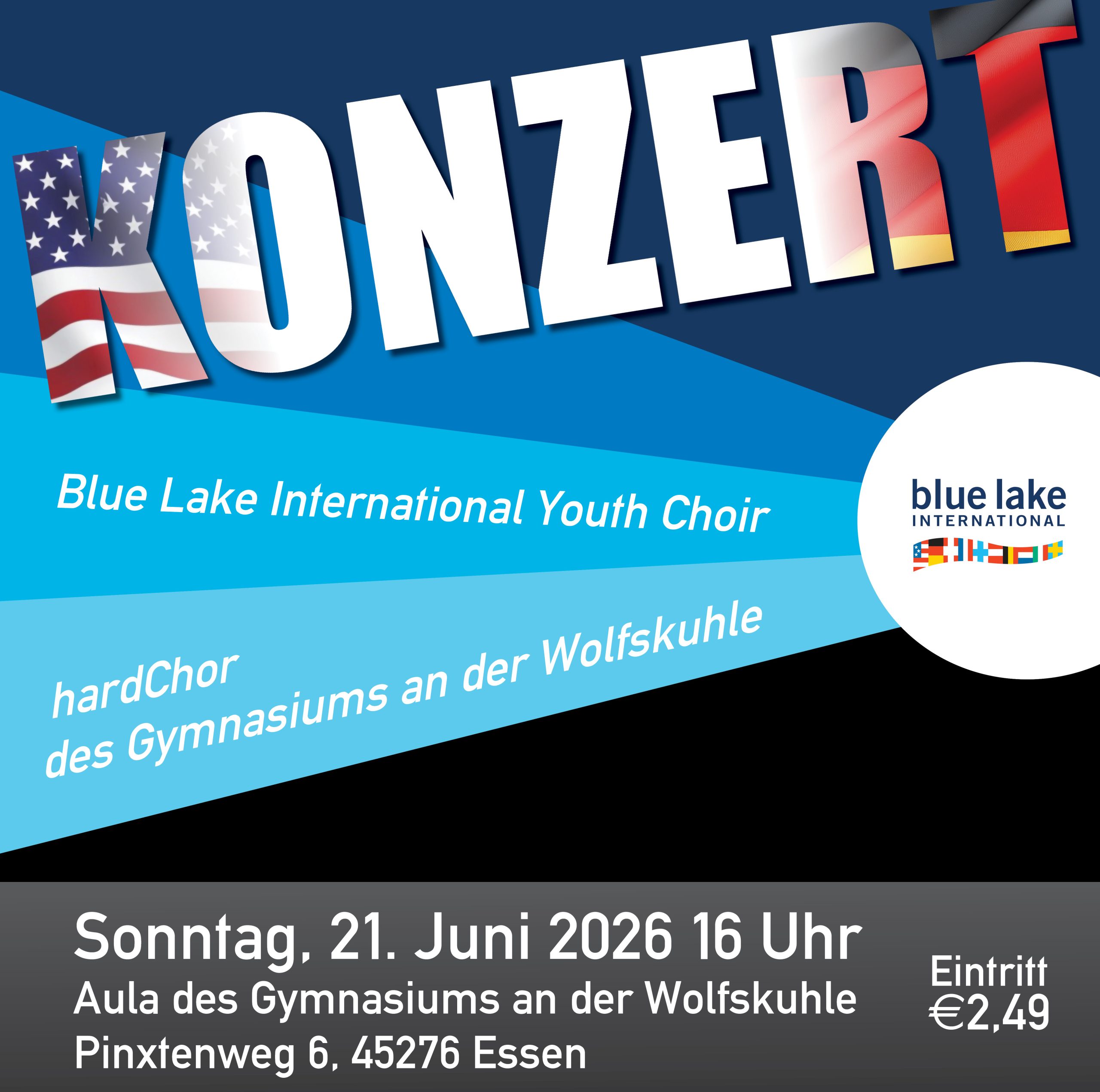 Konzert des Blue Lake International Choir